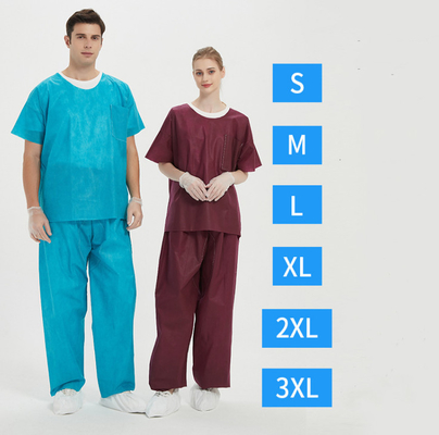 S-3XL Sterile Disposable Surgical Gown Comfortable Anti Bacterial Anti Alcohol