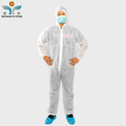 SMS Anti Bacterial Disposable Protective Wear Waterproof Protective Coverall Wear For Hospital