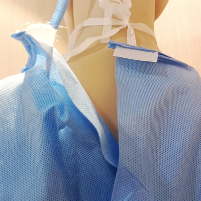 Ultrasonic Breathable Sterile Surgical Gownings With 30-50gsm Non woven Fabric