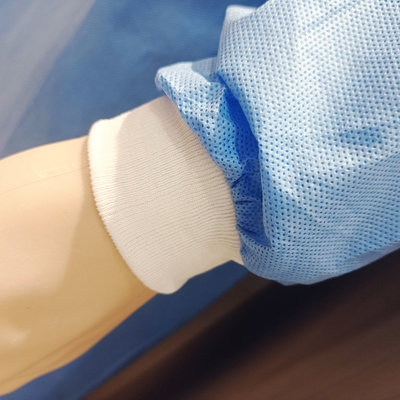 Ultrasonic Breathable Sterile Surgical Gownings With 30-50gsm Non woven Fabric