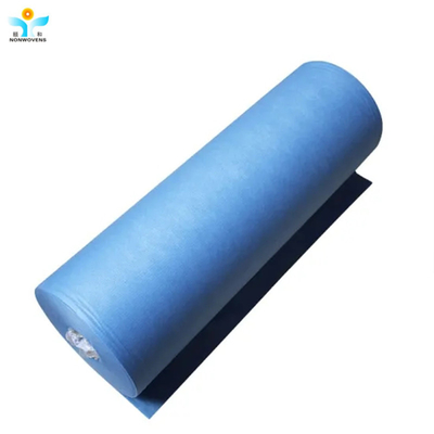 100% SMS Material Non Woven Fabric 40-120gsm 3.2m For Coverall