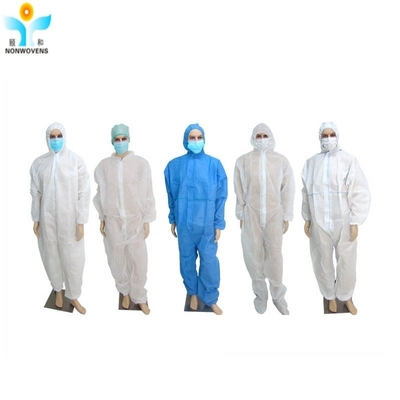 100% Polypropylene Disposable Protective Wear High Filtration Efficiency For Medical
